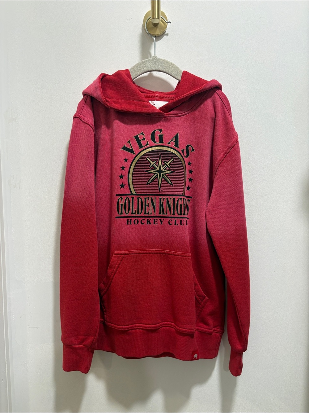 Vegas Golden Knights Kids Red Hooded Sweatshirt